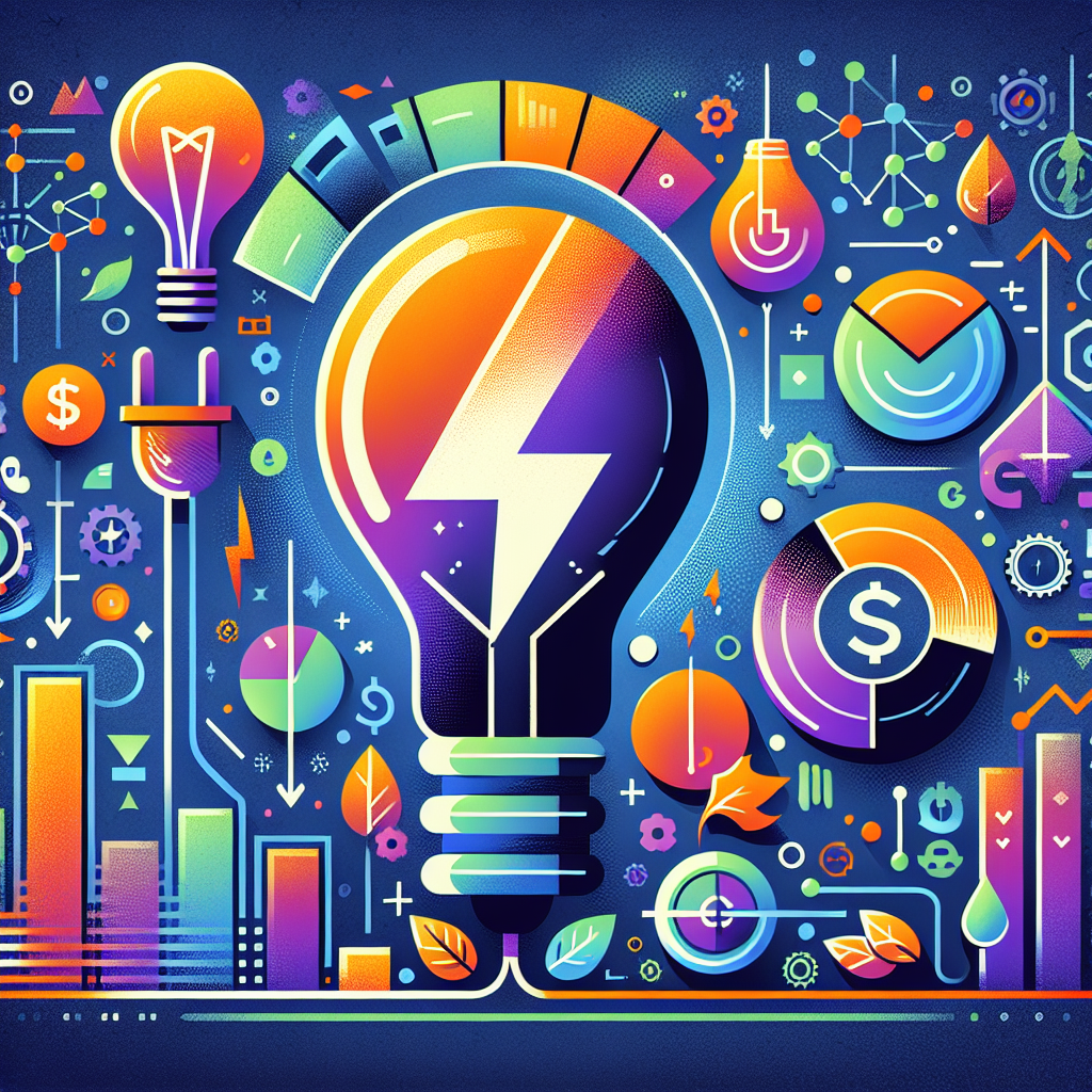 Energy cost management Electricity cost optimization chart